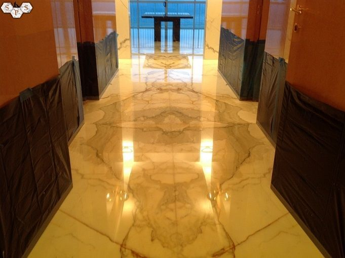 Penthouse Calacatta Marble Floor