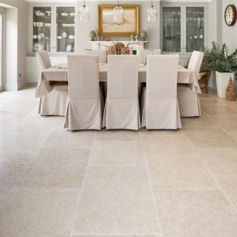 Limestone Floor