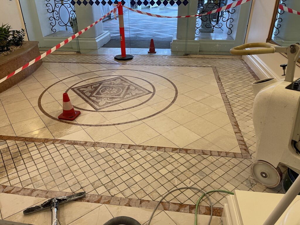 Phoenician Resort Marble Floor Before